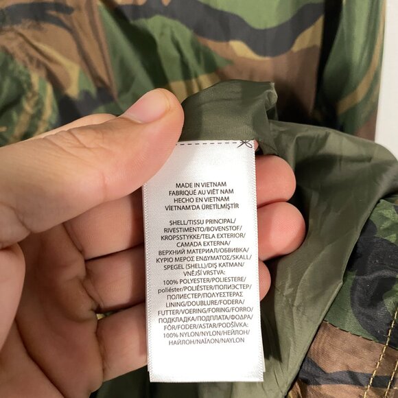 Polo Ralph Lauren Benton Camouflage-Print Shell Jacket Size L - Picture 7 of 12